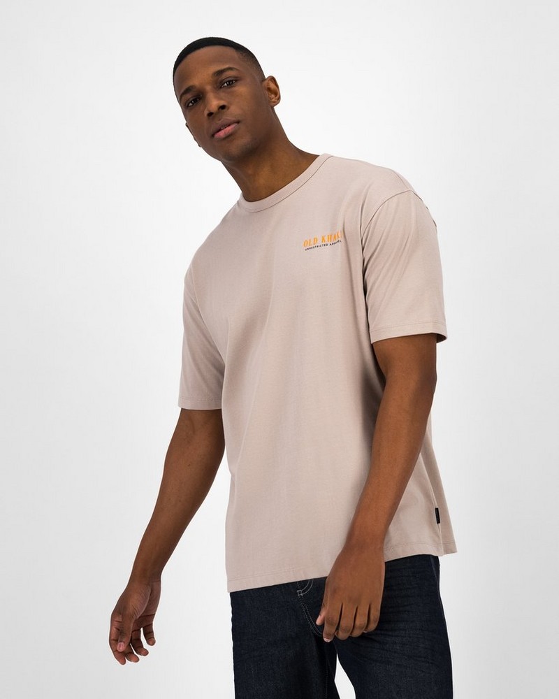 Men’s Rampa Back Print Oversized T-Shirt