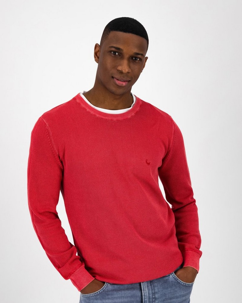 Men’s Blake Overdyed Pique Knit