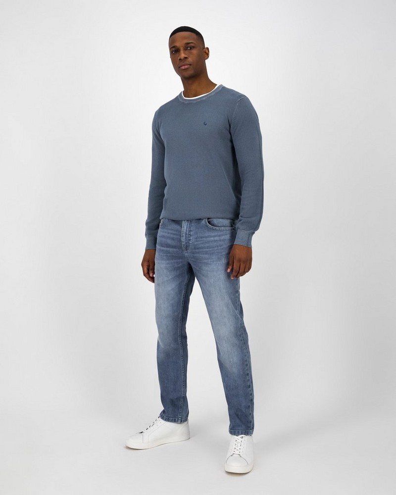 Men’s Blake Overdyed Pique Knit
