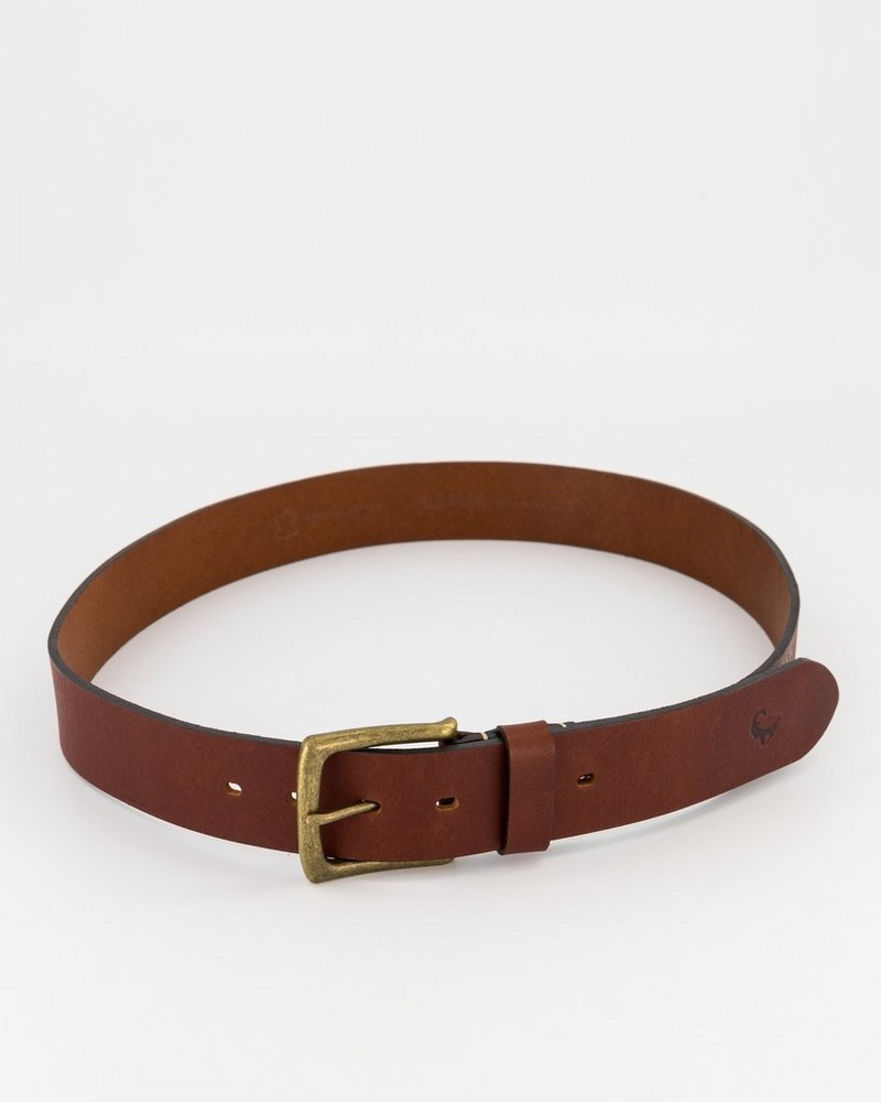Men’s Chester Collegiate Leather Belt