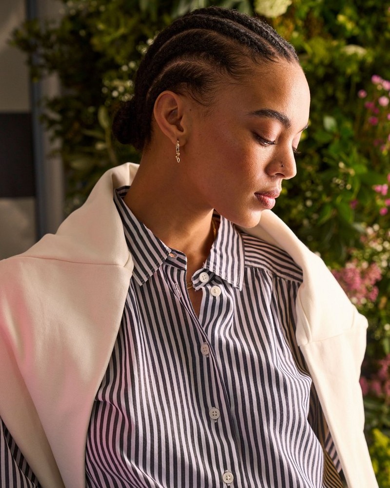 Women’s Myka Relaxed Fit Stripe Shirt