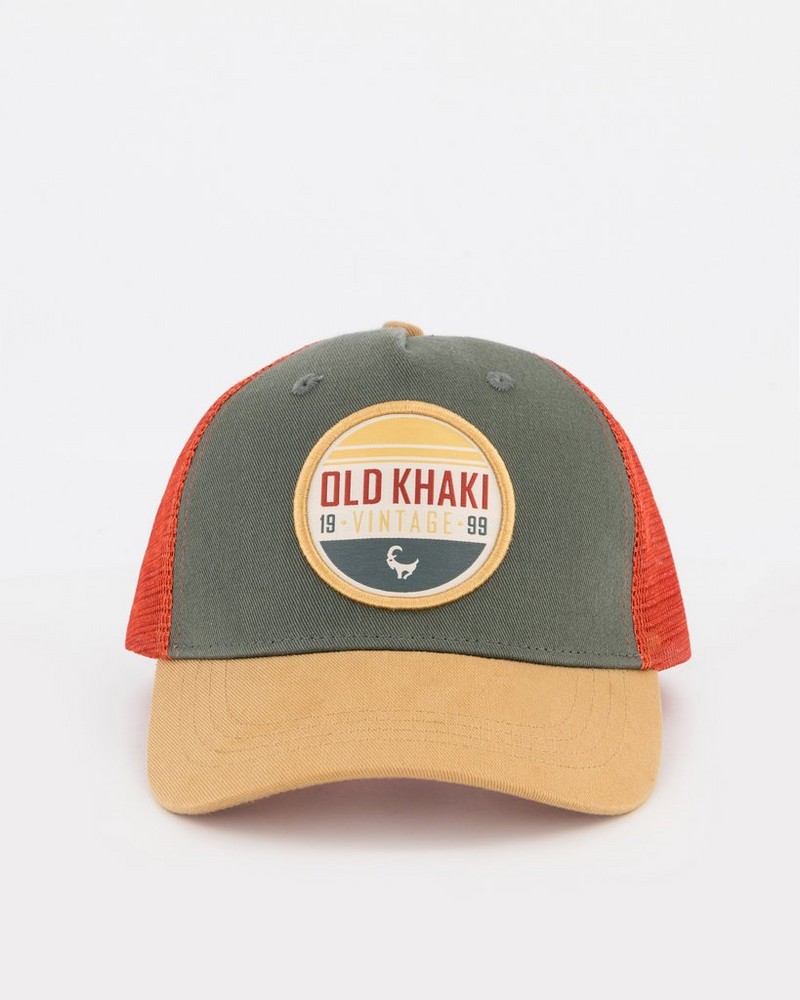 Men’s Griffin Retro Badge Trucker Cap