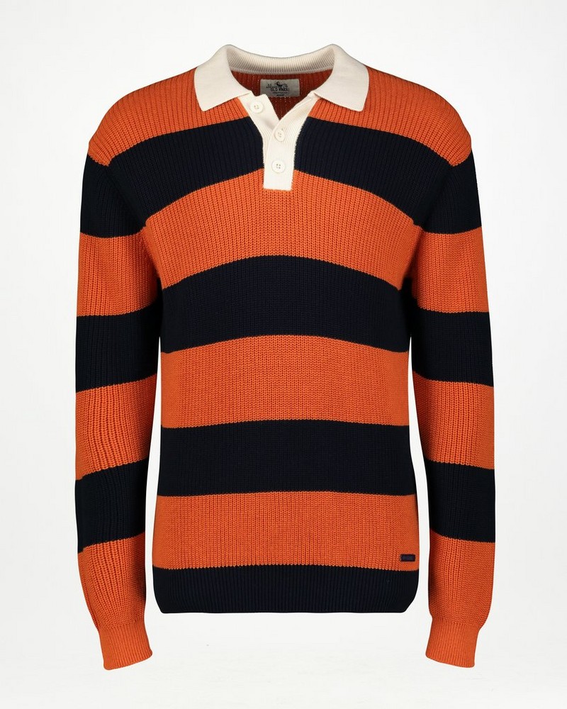 Men’s Adam Striped Golfer