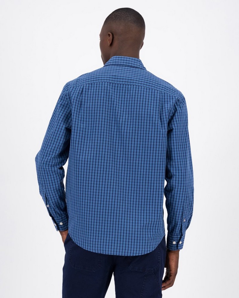 Men’s Arc Gingham Check Regular Fit Shirt