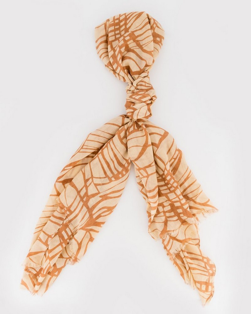 Women's Zania Abstract Zebra Print Scarf
