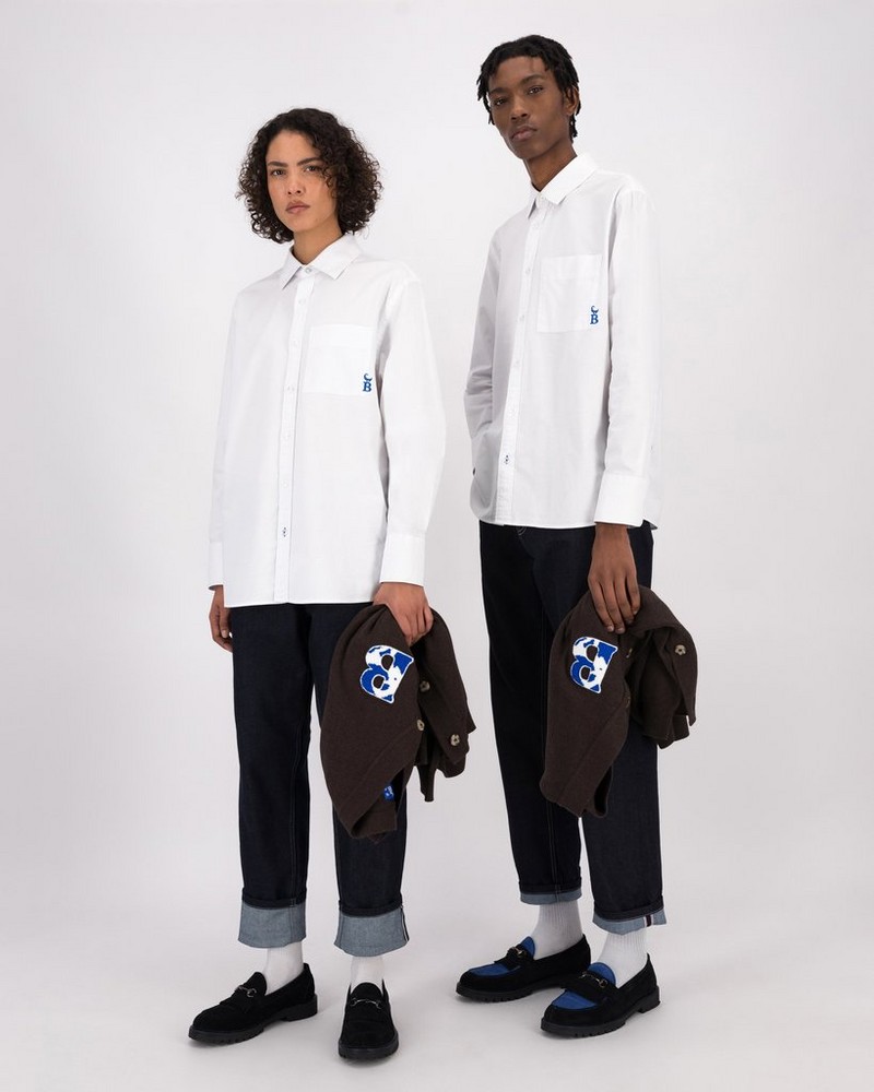 BROKE x Old Khaki Unisex White Shirt