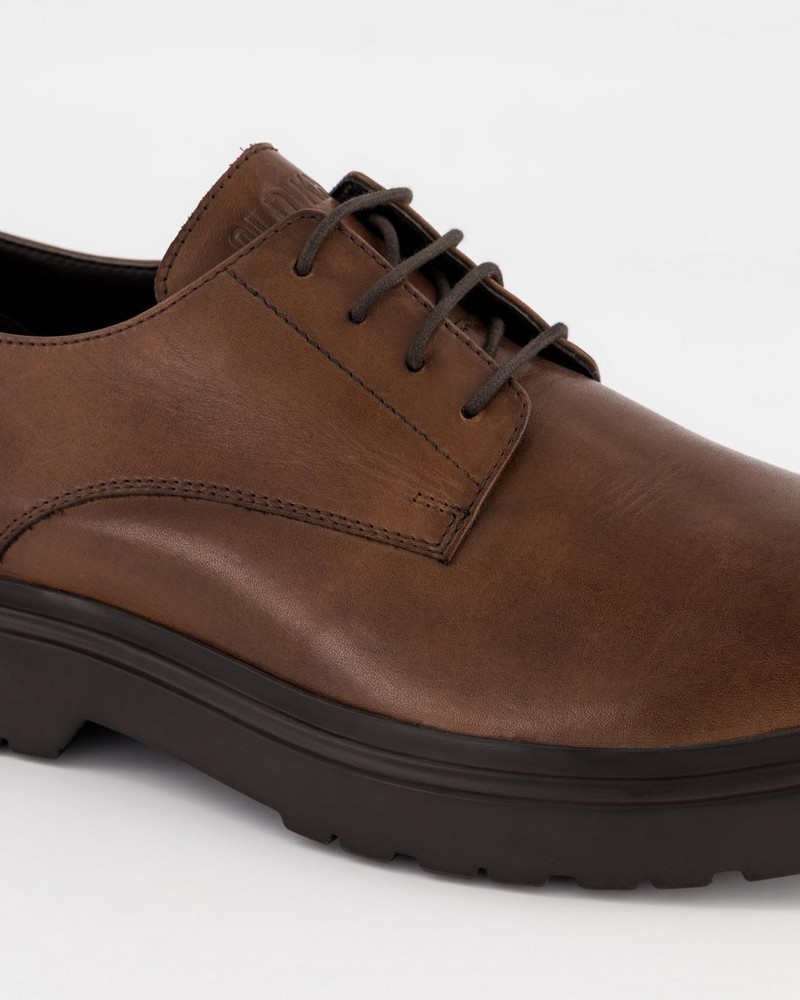 Men’s Jamaal Derby Leather Shoe