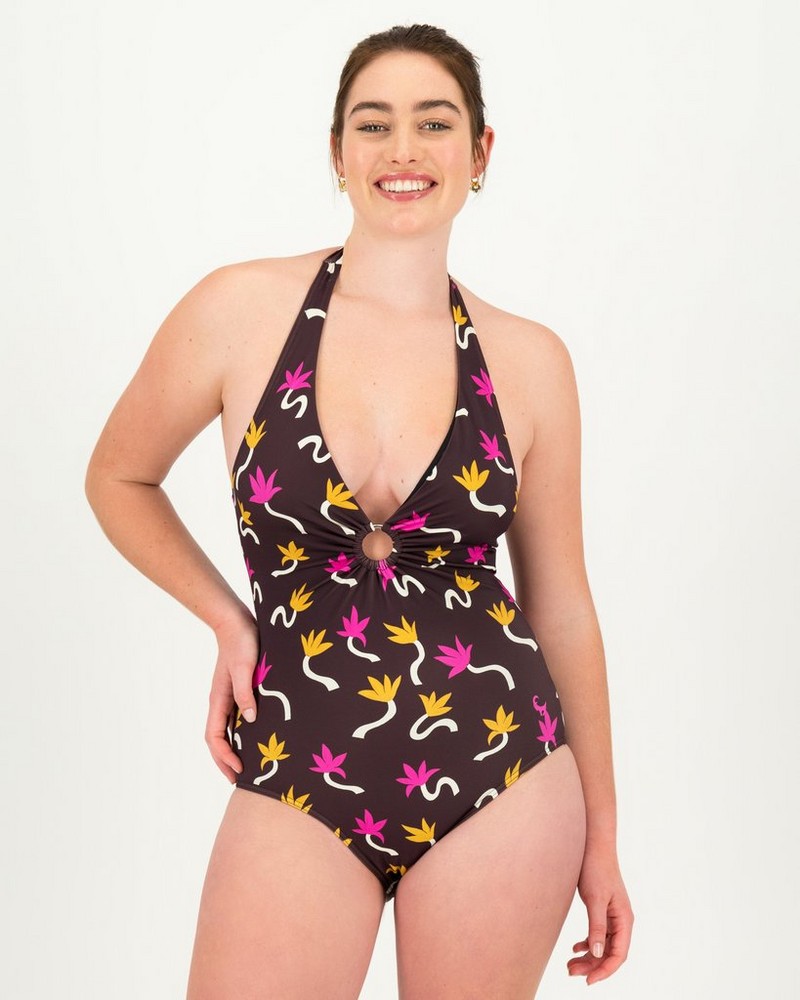 Women's Suki Halter One-Piece Swimsuit