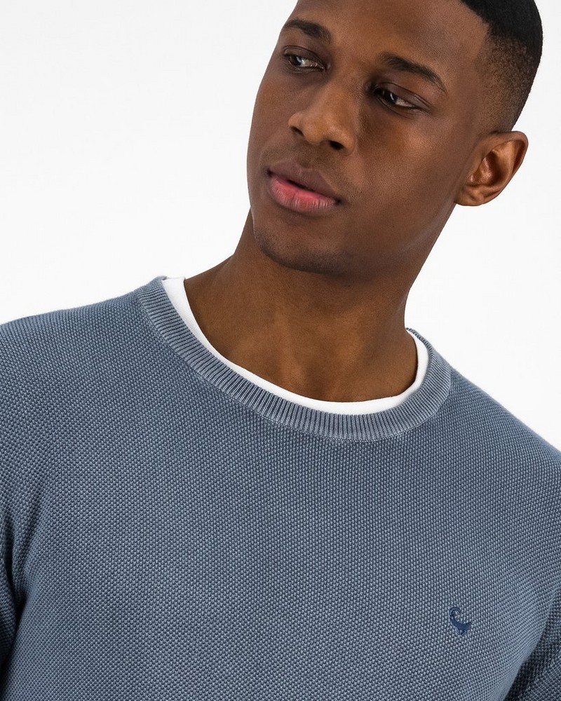 Men’s Blake Overdyed Pique Knit