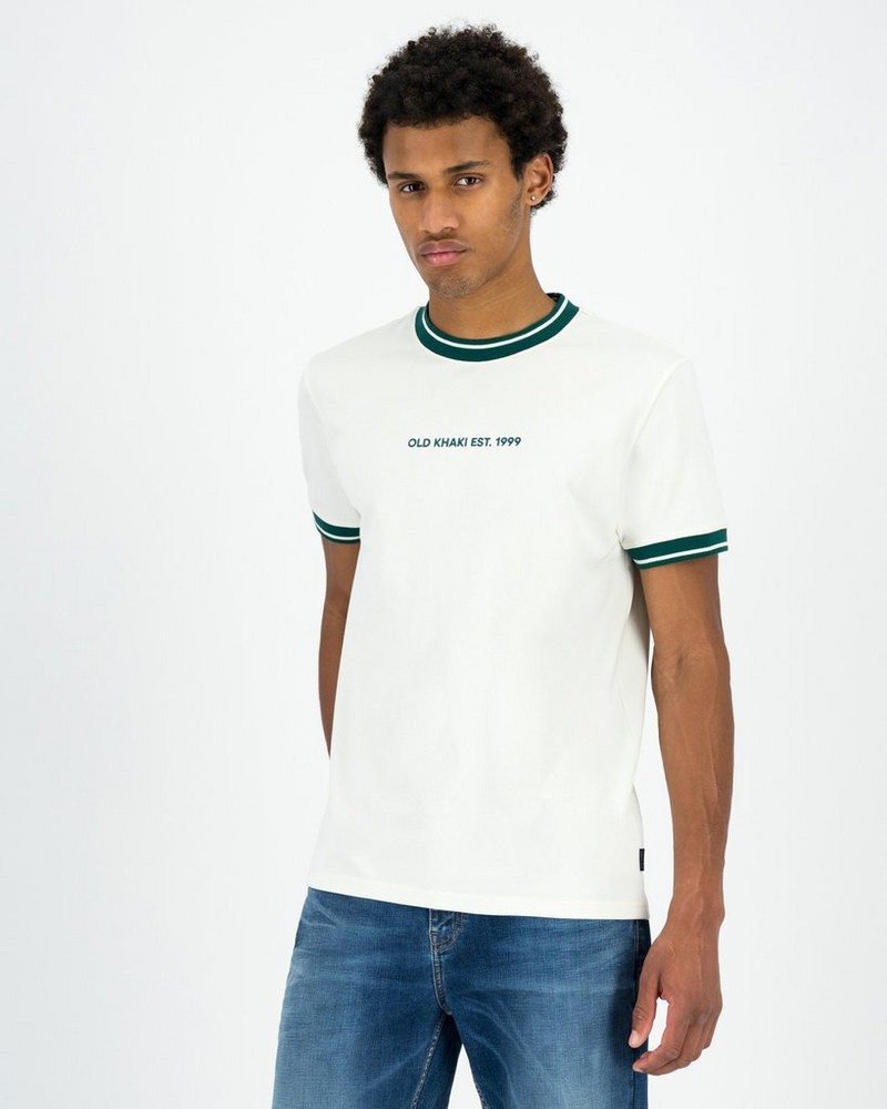 Men’s Parker Relaxed Fit Pique T-Shirt