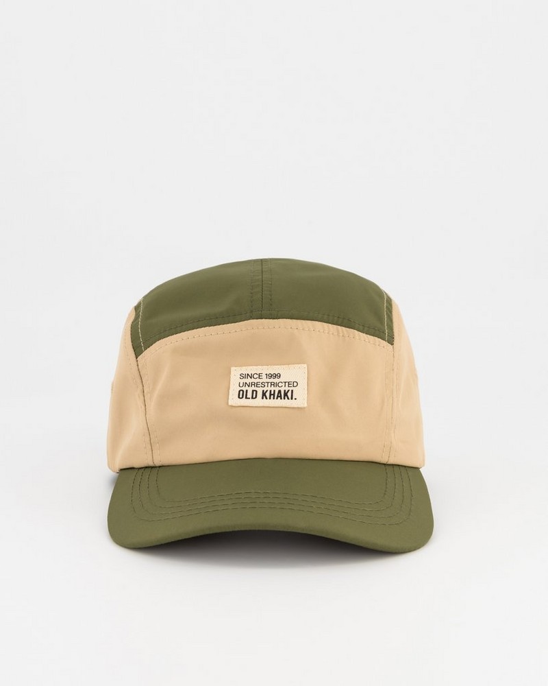 Men’s Landro Colour-Block Utility Peak Cap