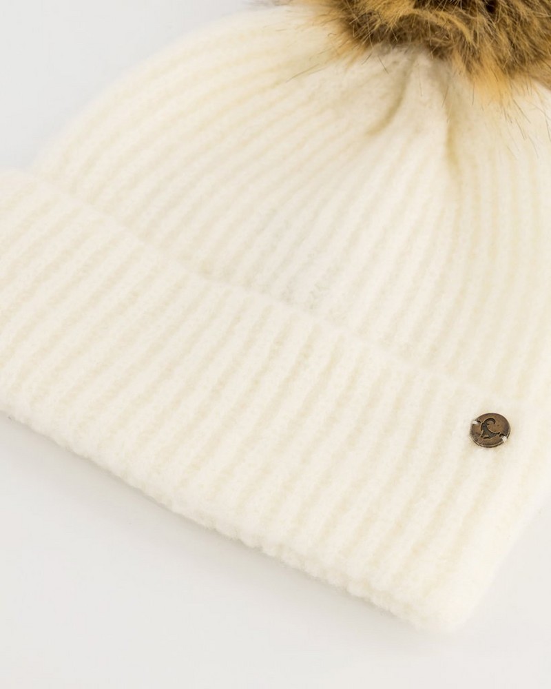 Women’s Biance Pom-Pom Beanie