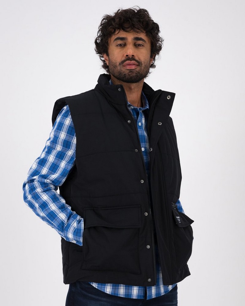 Men’s Maps Utility Gilet