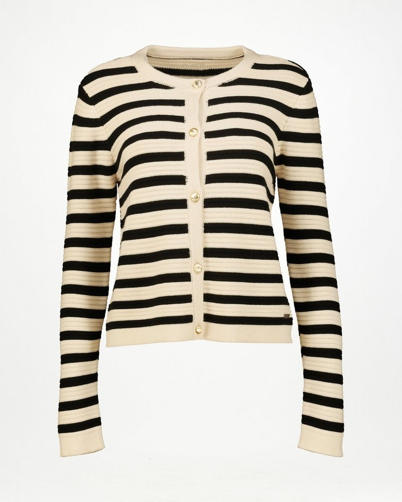 Women’s Coco Stripe Knit Cardigan