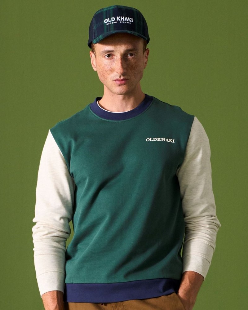 Men’s Casey Colour-Block Sweat