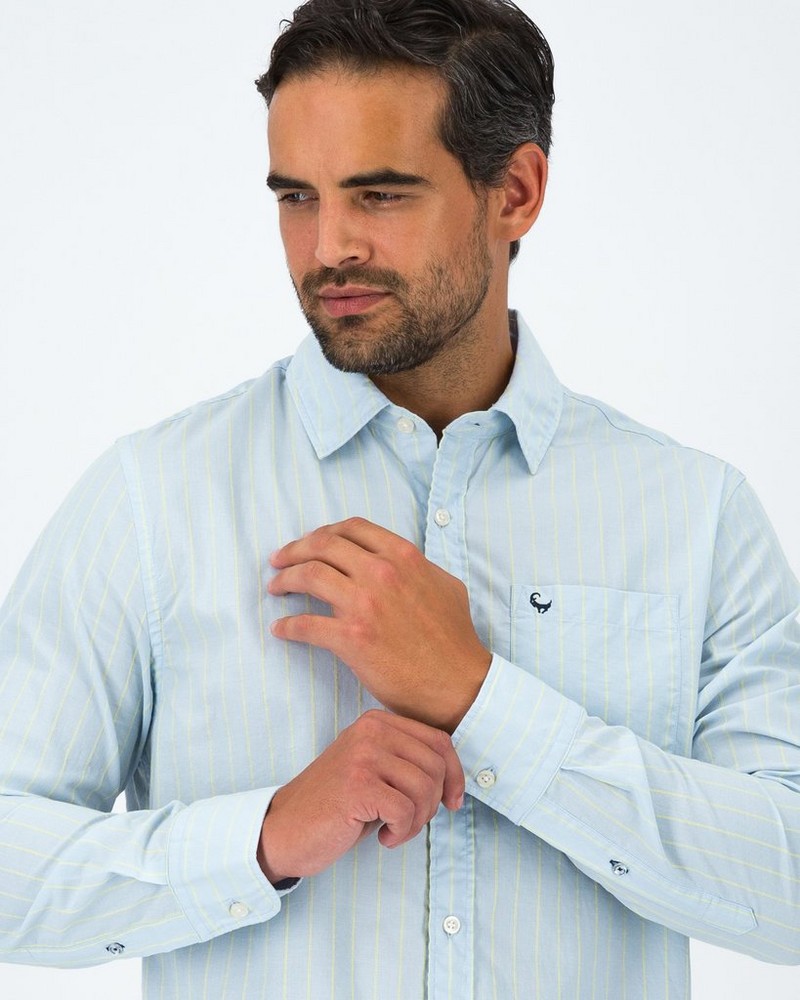 Men’s Perry Fine Stripe Shirt