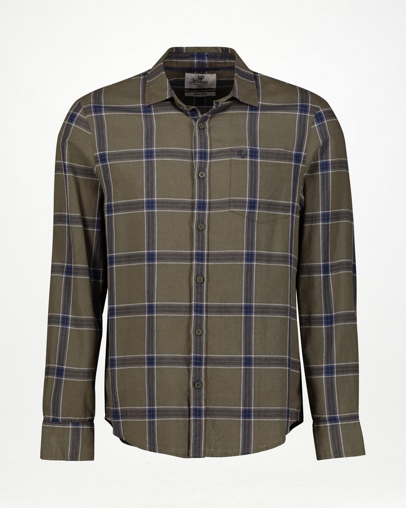 Men’s Lucas Check Slim Fit Shirt