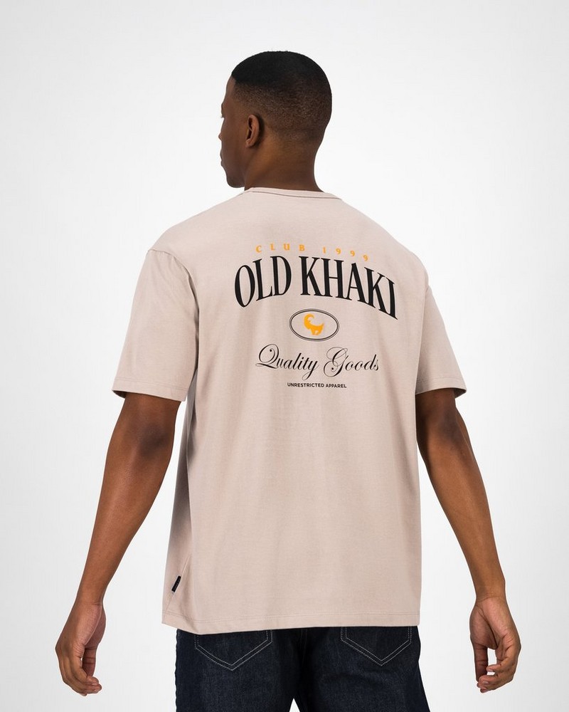 Men’s Rampa Back Print Oversized T-Shirt