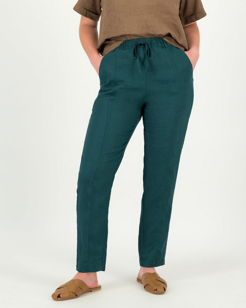 Women’s Eden Tapered Linen Pants