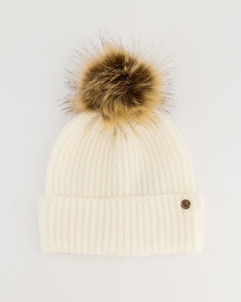 Women’s Biance Pom-Pom Beanie