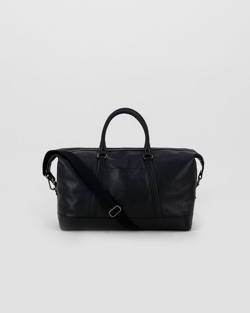 Unisex Rami Leather Weekender Bag