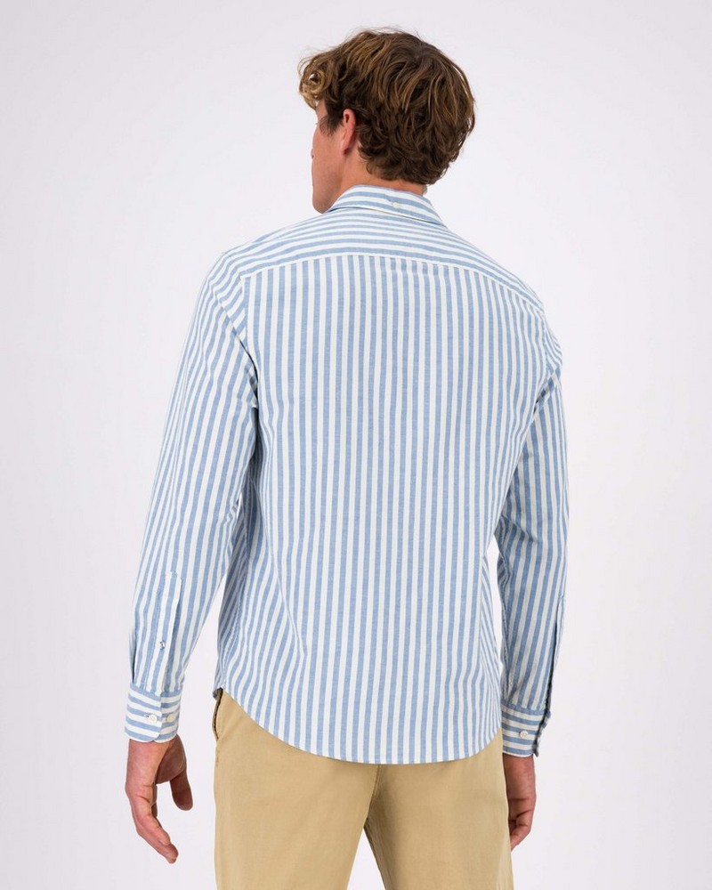 Men’s Hayden Stripe Slim Fit Shirt