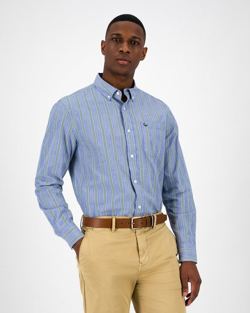 Men’s Pep Stripe Regular Fit Shirt
