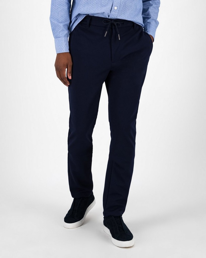 Men’s Chester Slim Fit Knit Trousers