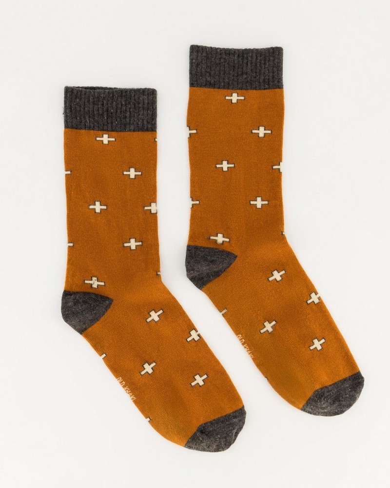 Men’s Keith Cross Print Socks