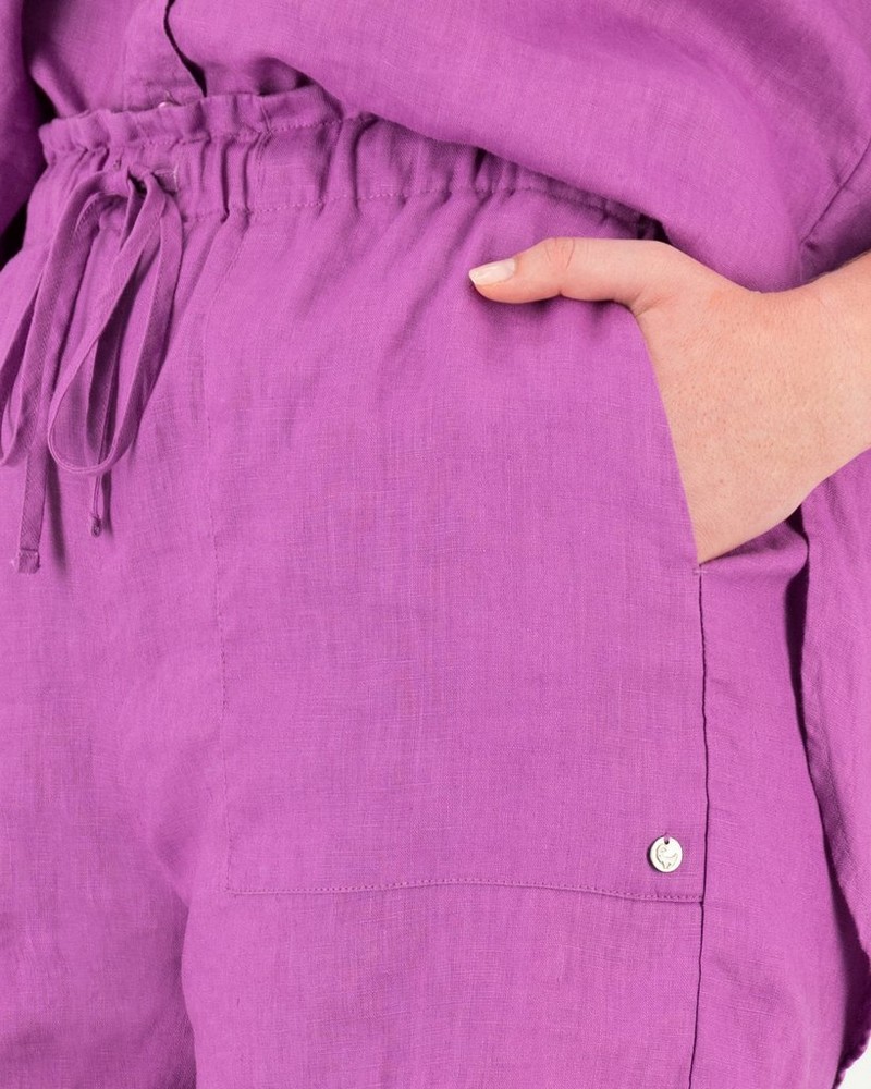 Women's Maya Linen Shorts