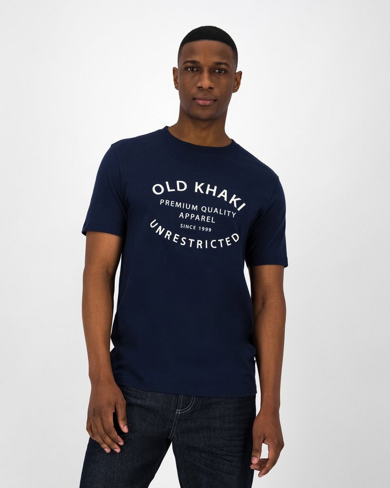 Men’s Leyton Oversized Embroidered T-Shirt