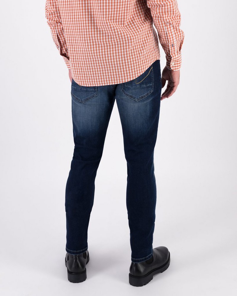 Men’s Joel Dark Wash Skinny Denim