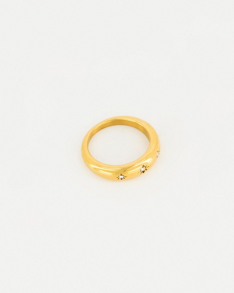 Old Khaki x byCara Women’s Stars Chunky Ring