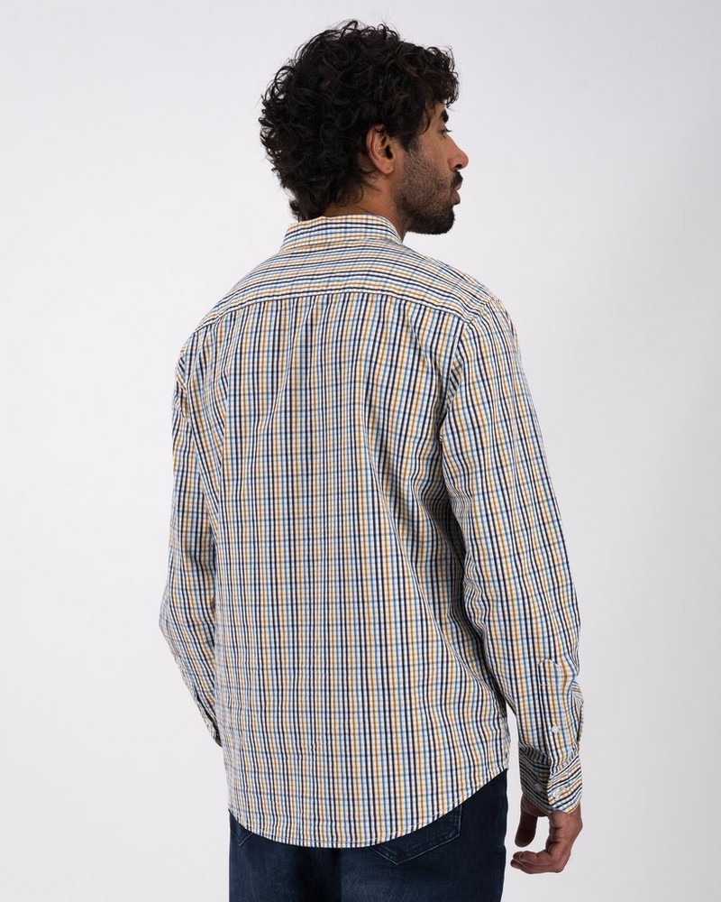 Men’s Zozo Gingham Check Slim Fit Shirt