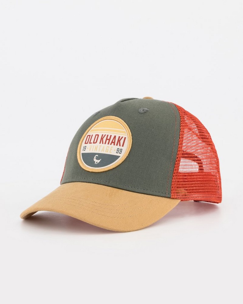 Men’s Griffin Retro Badge Trucker Cap