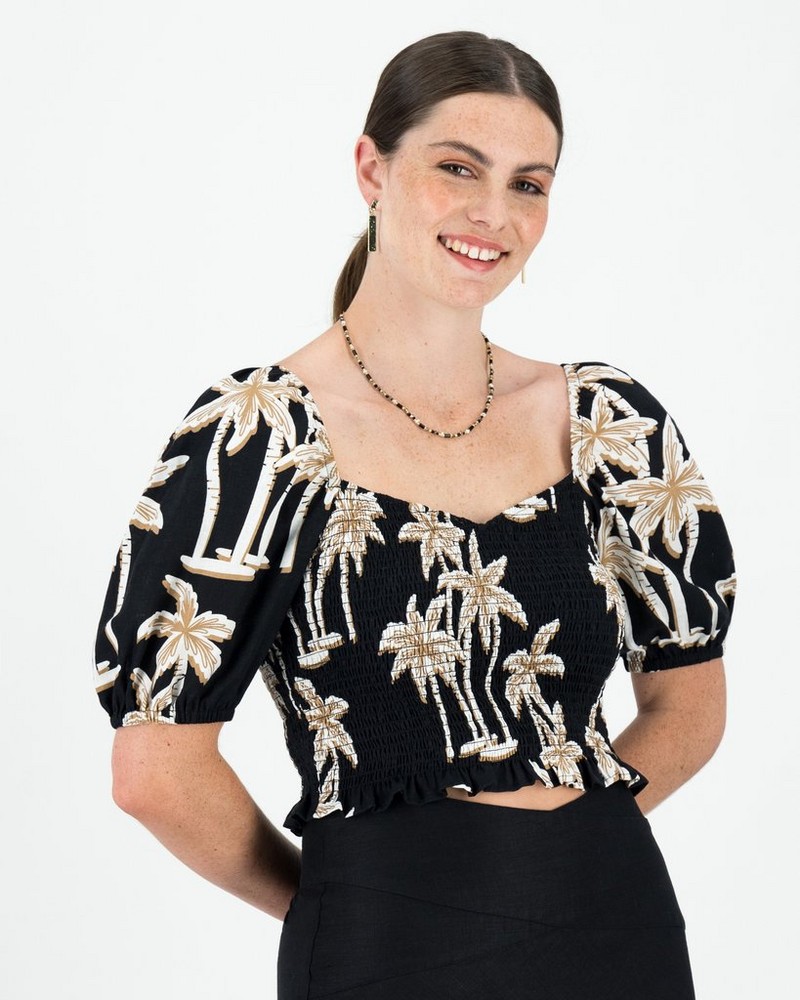 Women's Gloria Shirred Blouse