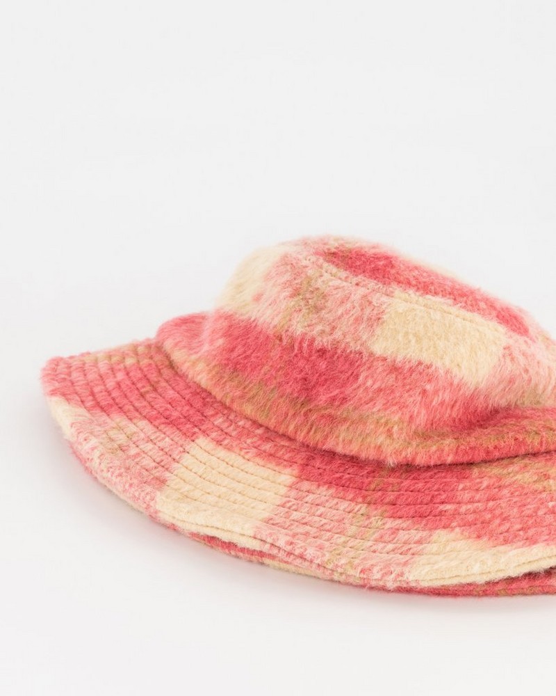 Women’s Cosi Check Bucket Hat