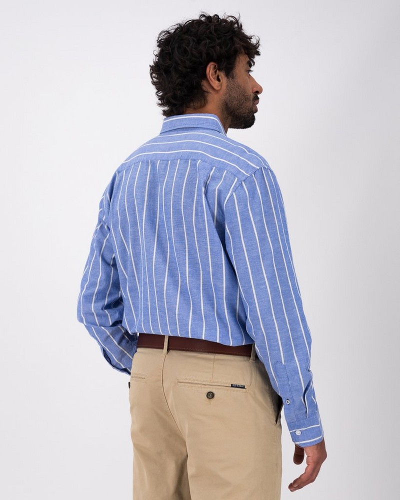 Men’s Grant Wide Stripe Regular Fit Shirt