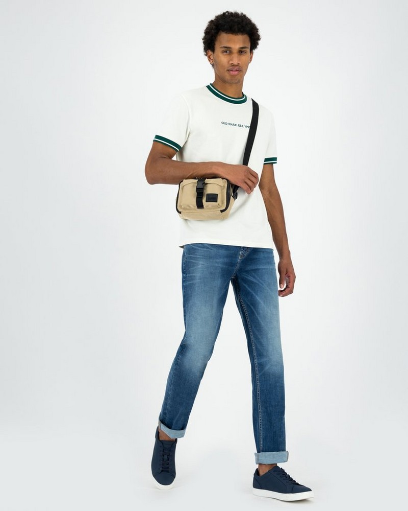 Men’s Parker Relaxed Fit Pique T-Shirt