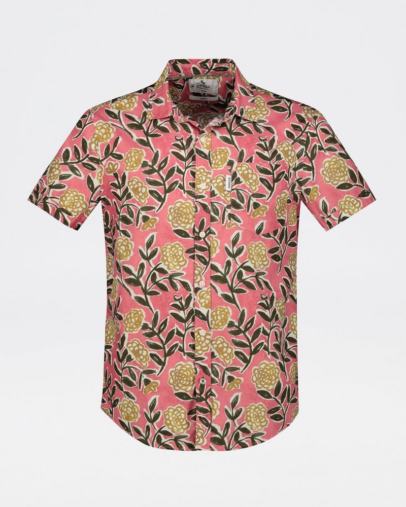 Men's Luther Slim Fit Floral Shirt