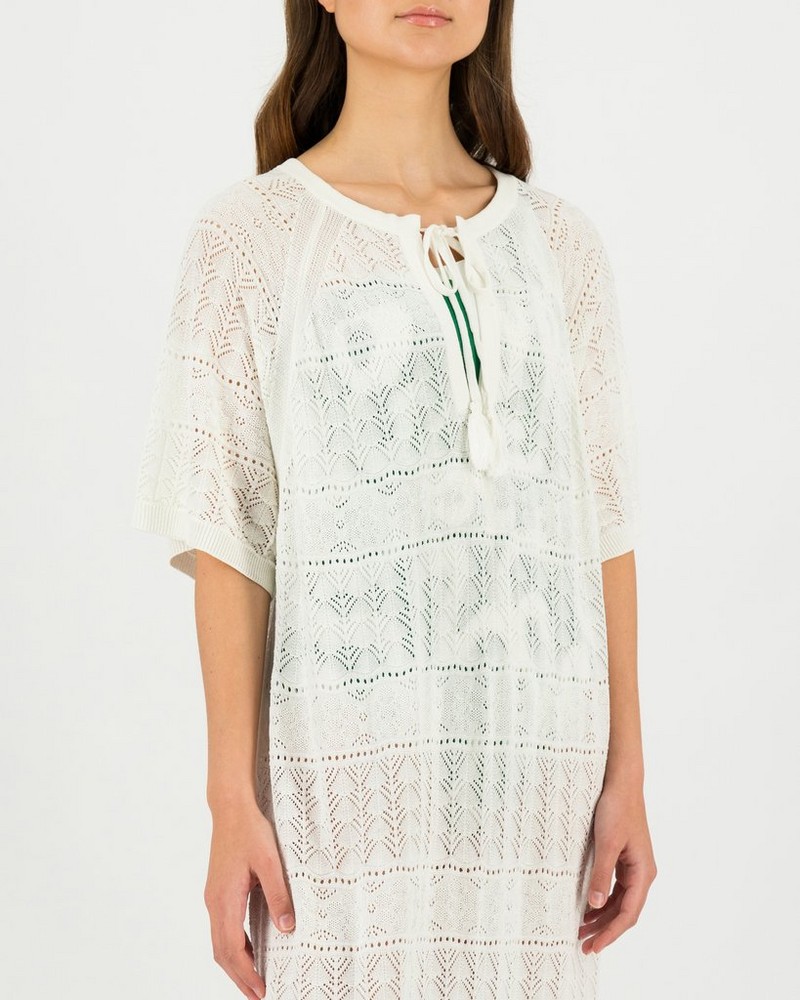 Women's Jahari Crochet Kimono