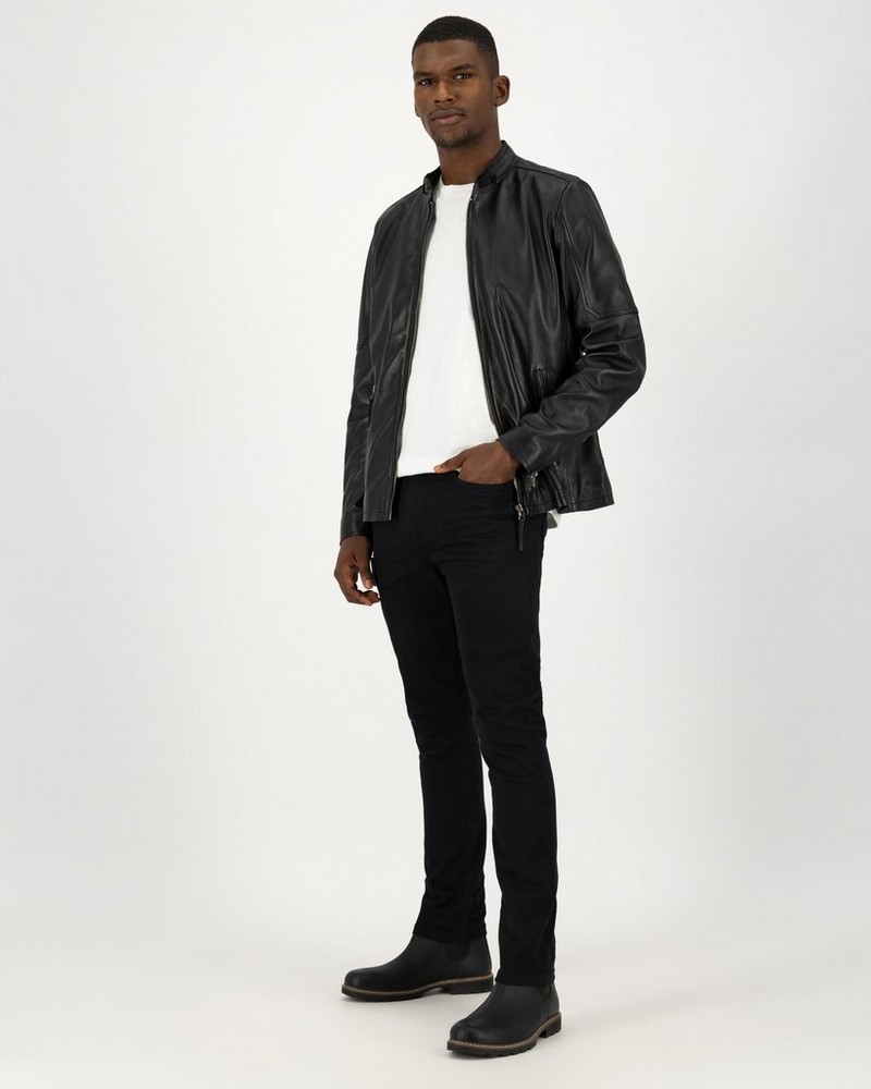 Men's Hugo Leather Jacket