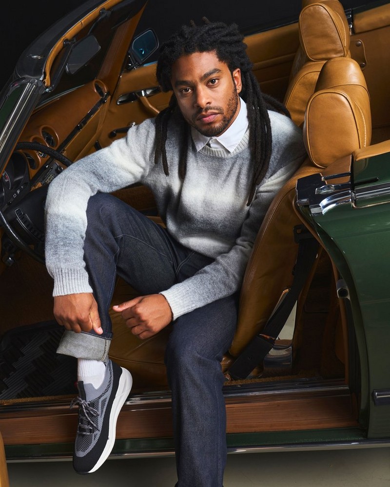 Men’s Spark Space Dye Knit
