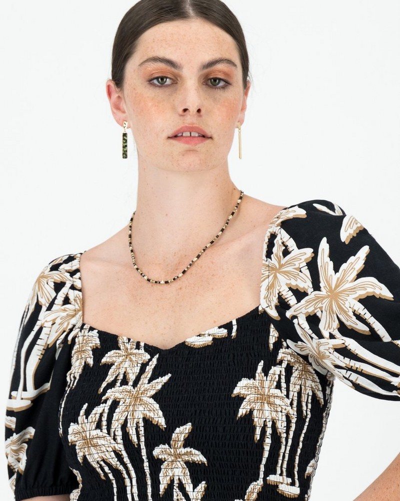 Women's Gloria Shirred Blouse