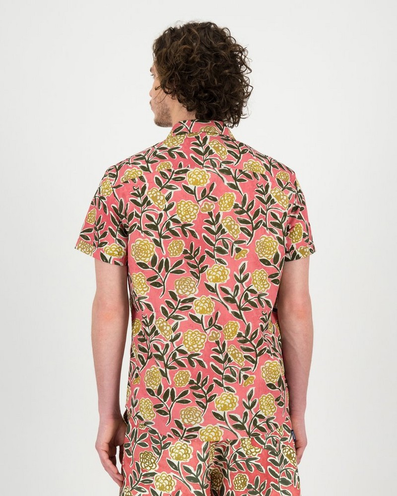 Men's Luther Slim Fit Floral Shirt