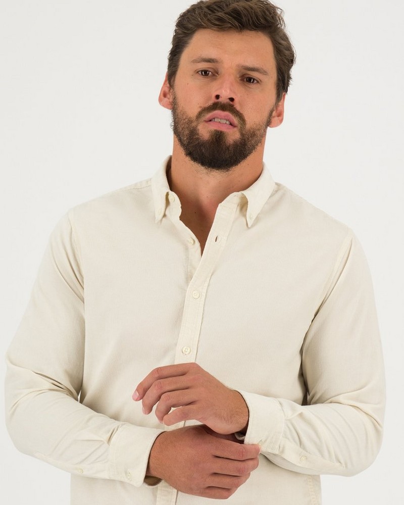 Men's Foster Slim Fit Corduroy Shirt