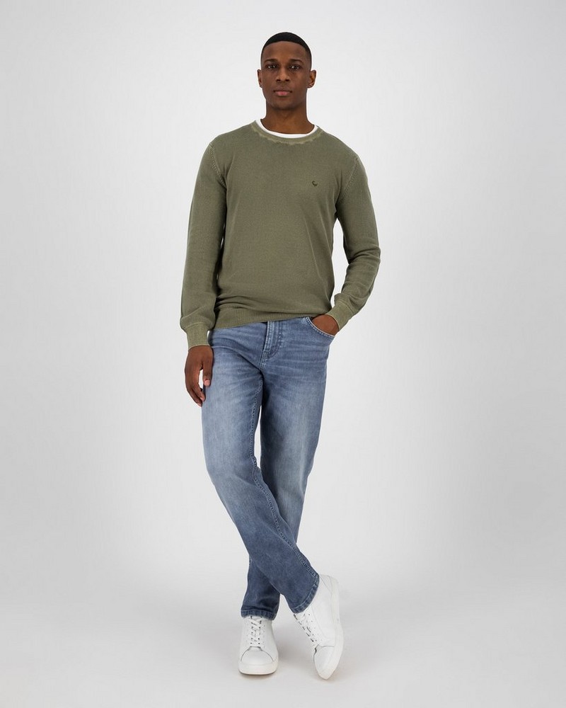 Men’s Blake Overdyed Pique Knit