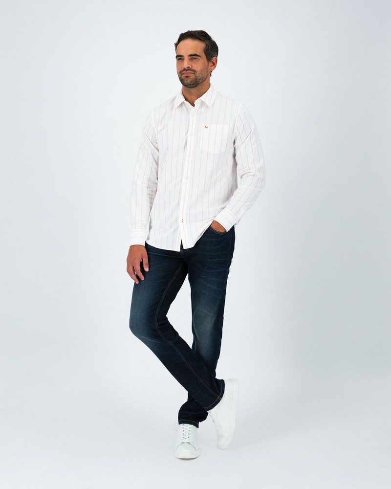 Men’s Darren Oxford Stripe Shirt