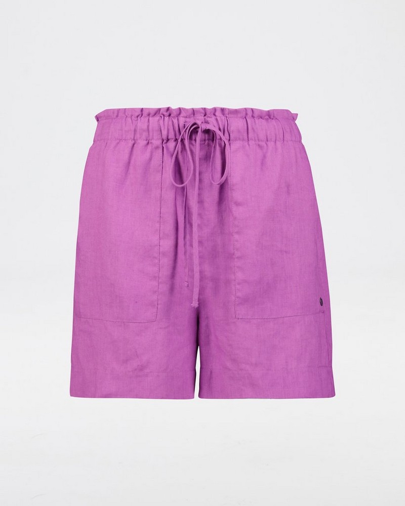 Women's Maya Linen Shorts