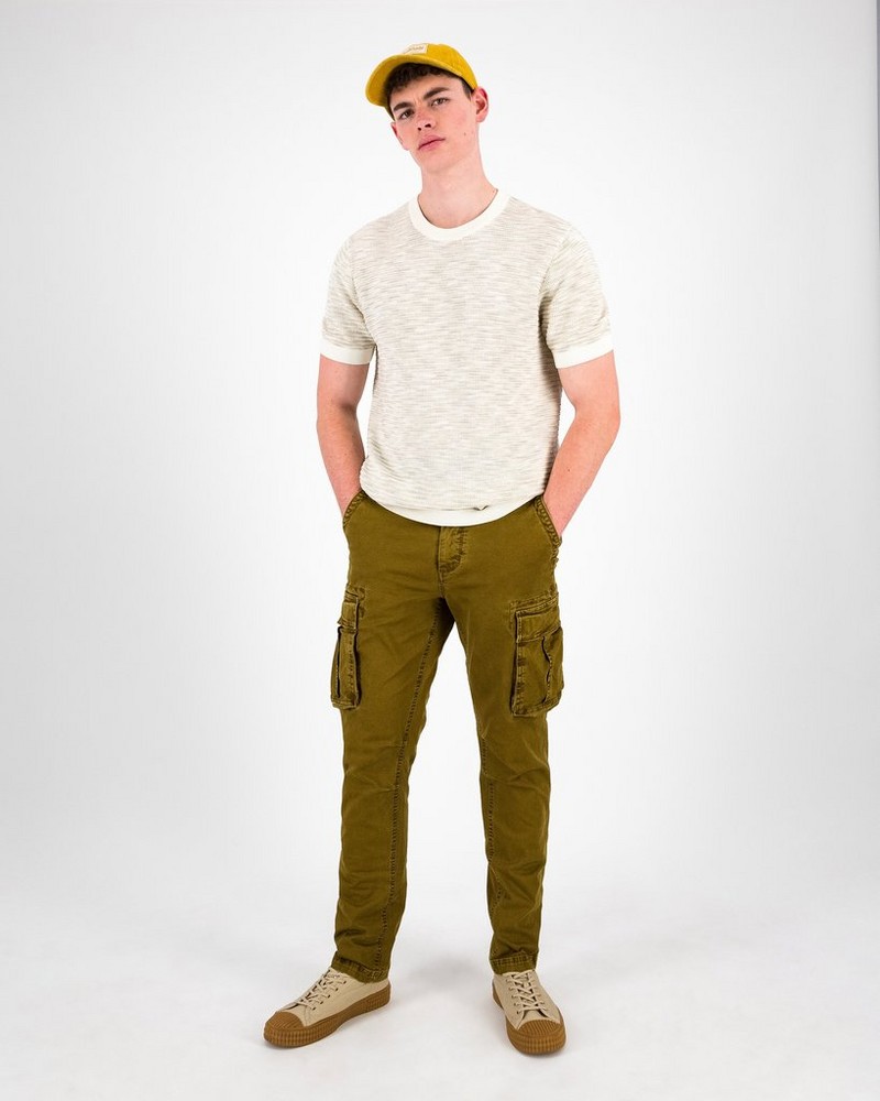 Men’s Marko Knitted Stripe T-Shirt